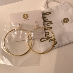 gorjana NWT G ring earrings